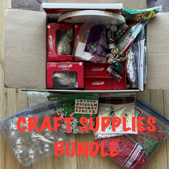 Michaels Other - Christmas Craft Supply Bundle - Holiday - Art Supplies